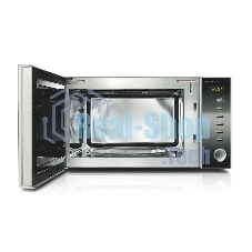 Микроволновая печь CASO M 20 Electronic зеркальный/серебристый, 20 л, 800 Вт, переключатели - кнопки, поворотный механизм