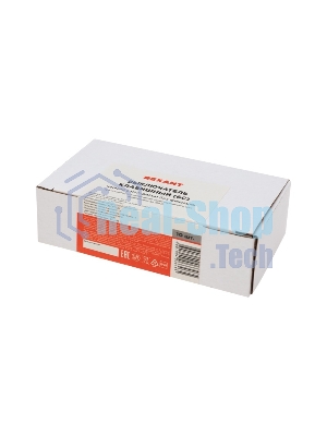 Выключатель клавишный Rexant 250V 15А (6с) (ON)-OFF-(ON) черный с нейтралью Б/Фикс
