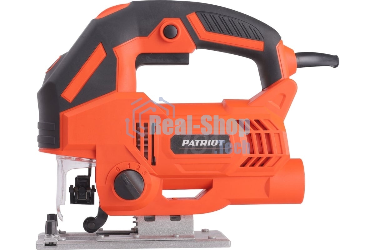 Лобзик Patriot LS 101, 850Вт, литая платформа, макс.дерево 100мм, 3 положения маятникого хода, регулировка скорости