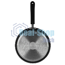 Сковорода блинная Rondell RDA-1408 круглая 22см, покрытие: Xylan Plus ручка несъемная (без крышки) черный