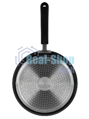 Сковорода блинная Rondell RDA-1408 круглая 22см, покрытие: Xylan Plus ручка несъемная (без крышки) черный
