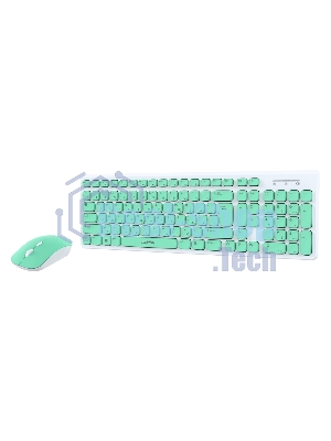 Комплект клавиатура+мышь Smartbuy (SBC-250288AG-WG) ONE 250288AG бело-зеленый