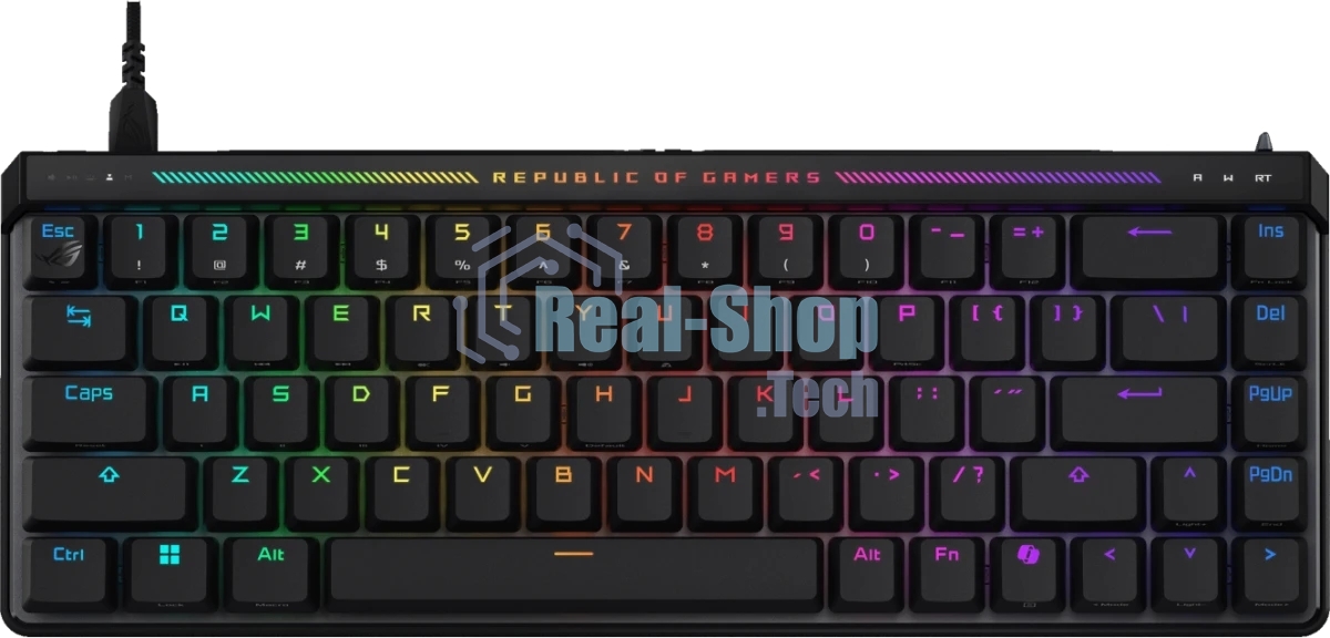 Клавиатура ASUS ROG Falchion Ace HFX проводная, USB Type-C, чёрный