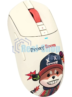 Мышь беспроводная/проводная A4Tech Bloody R72 Ultra Proxy Boom бежевый, 20000 dpi, радиоканал, USB, кнопки - 7