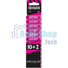 Элемент питания JazzWay LR 6 (AA) ФАZА Super Alkaline набор 10+2