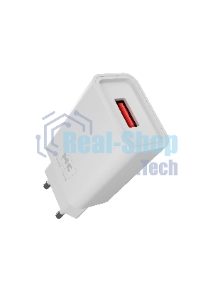 Сетевое зарядное устройство MORE CHOICE (4620202555717) NC07m СЗУ 1USB 2.0A для micro, белый