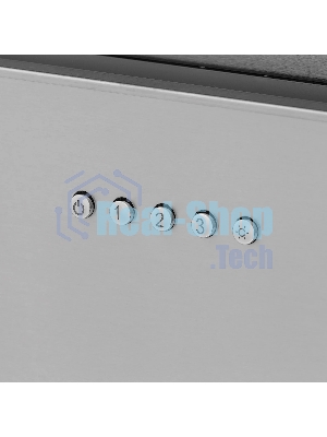 Вытяжка встраиваемая KRONA Selina 600 PRM Inox 3P серебристый, 52 см, 1300 куб. м/ч, 61 дБ
