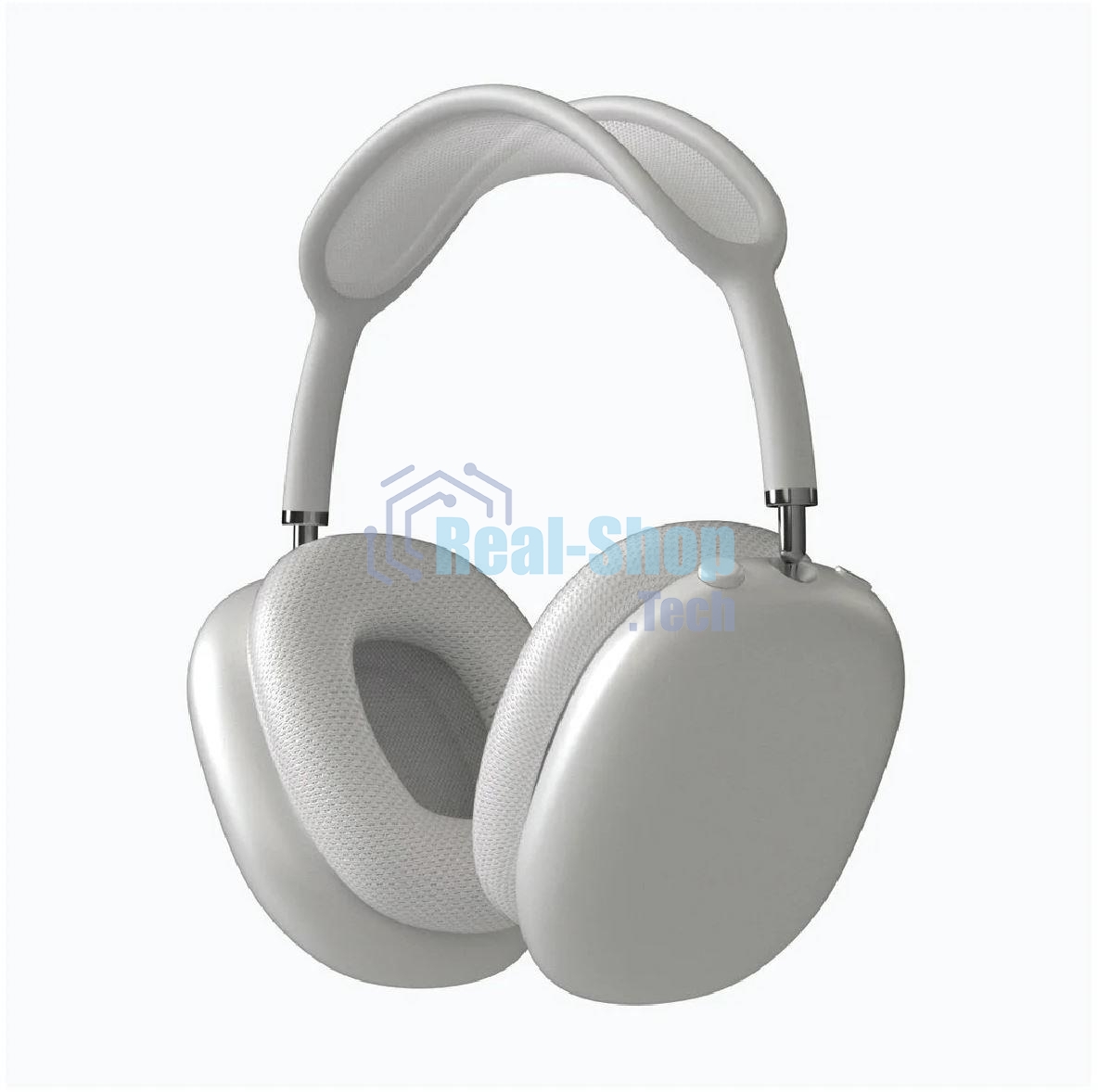 Беспроводные/проводные наушники Aksberry U2 Sound Max серебристый, накладные, Bluetooth + проводной, до 20 ч