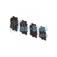 Колодки тормозные задние LPR 05P1281, комплект