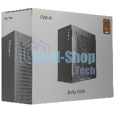 Блок питания Ocypus Delta P650, 650W, APFC, 80+ Bronze, ATX 2.53, 120мм Fan (P650-BF)