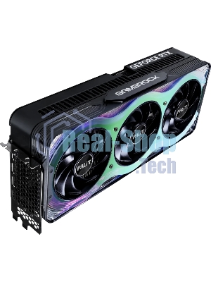 Видеокарта Palit PCI-E RTX 5090 GAMEROCK OC NVIDIA GeForce RTX 5090 32Gb 512bit GDDR7 2295/30000 HDMIx1 DPx3 HDCP Ret