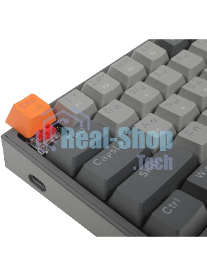 Клавиатура Redragon Fizz проводная, USB Type-A, серый