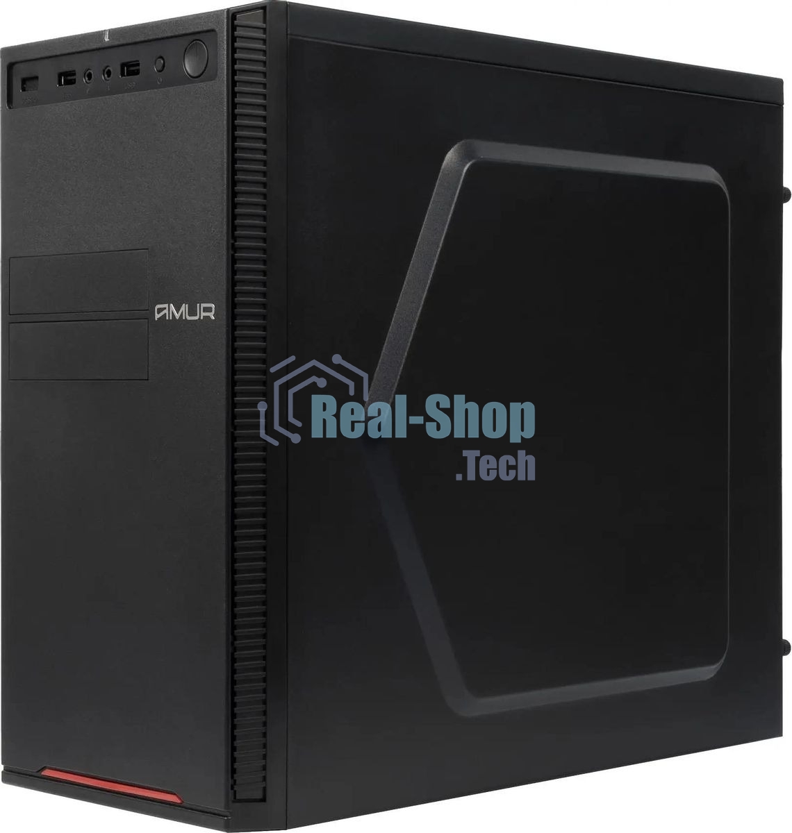 Компьютер Amur Нарвал B7I21 MT i5 12400 (2.5) 16Gb SSD 512Gb UHDG 730 FreeDOS 2.5xGbitEth 500W мышь клавиатура черный (RUS) (2147011)