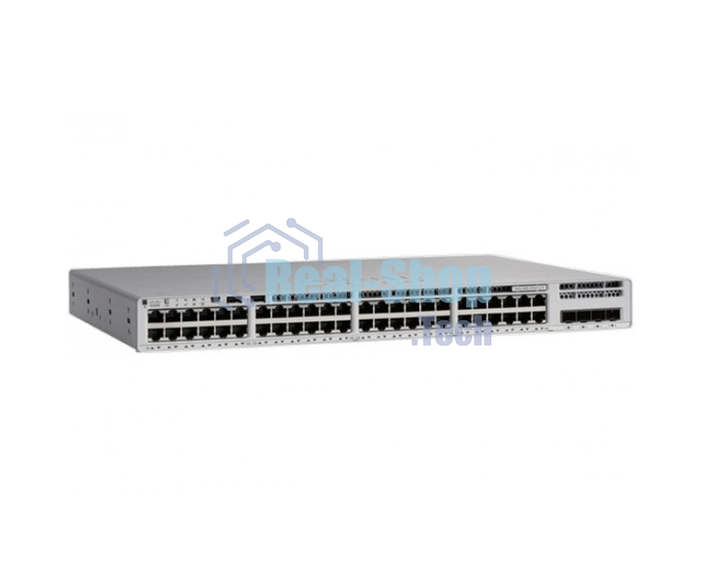 Коммутатор Cisco Catalyst C9200L-48T-4X-E, 48×1 Гбит/с, 4×10 Гбит/с SFP+
