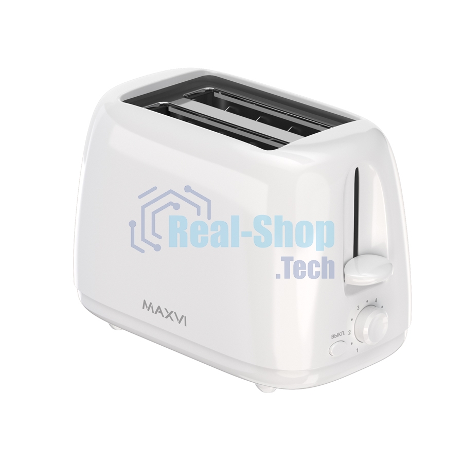 Тостер Maxvi KT723P белый
