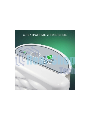 Конвектор электрический Ballu Ettore BEC/ETER-1500 белый, 1500 Вт, 20 м2, термостат, дисплей
