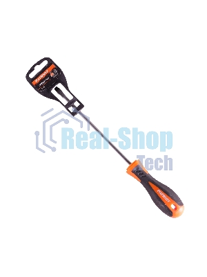 Отвертка Patriot SL5x150, CR-V, магнитная, двухкомпонентная рукоятка