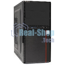 Компьютерный корпус Minitower ExeGate MA-371X-UNS400 (mATX, БП UNS400 с вент. 12см, 2*USB+2*USB 3.0, аудио, черный)
