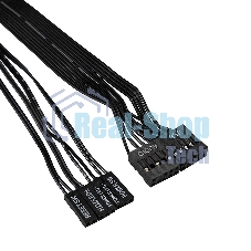 Компьютерный корпус Miditower ExeGate XP-332 Black, ATX, (XP400, Black,120мм), 2*USB, Audio