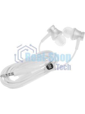 Проводные наушники Xiaomi Mi In-Ear Headphones Basic серебристый, внутриканальные, Jack 3.5 мм