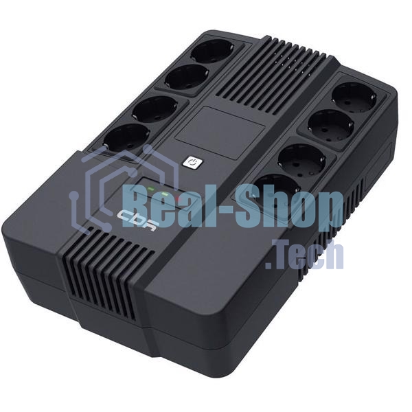 Источник бесперебойного питания CBR UPS-OFK-101E-600 / 600ВА / 360Вт / Schuko CEE 7 Outlets