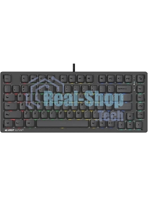 Клавиатура A4Tech Bloody MS76 проводная, USB Type-A, темно-серый