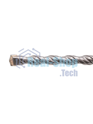 Бур по бетону Denzel двойная спираль, Cobalt W-tip, 8x310 мм, SDS PLUS