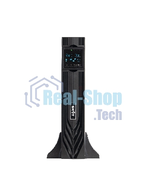 Источник бесперебойного питания Бастион 8762 SKAT-UPS 1000-RACK-ON P3 - 1000 Вт, On-Line, синус, внешн. АКБ 24В, 2хSchuko