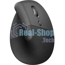 Мышь беспроводная Logitech Lift графитовый, 4000 dpi, радиоканал, Bluetooth, USB, кнопки - 6