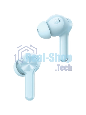 Наушники TWS Realme Buds T200x голубой, внутриканальные, Bluetooth, до 30 ч