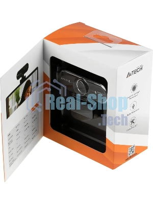 Веб-камера A4Tech PK-940HA 1920x1080, 30 кадр/с, USB Type-A, микрофон, автоматическая фокусировка, универсальное крепление