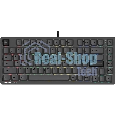 Клавиатура A4Tech Bloody MS76 проводная, USB Type-A, темно-серый