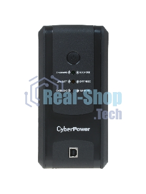 Источник бесперебойного питания CyberPower UT850EIG/850 ВА/425 Вт/USB/RJ-11/RJ-45/4 x IEC 320 C13 (компьютерная)