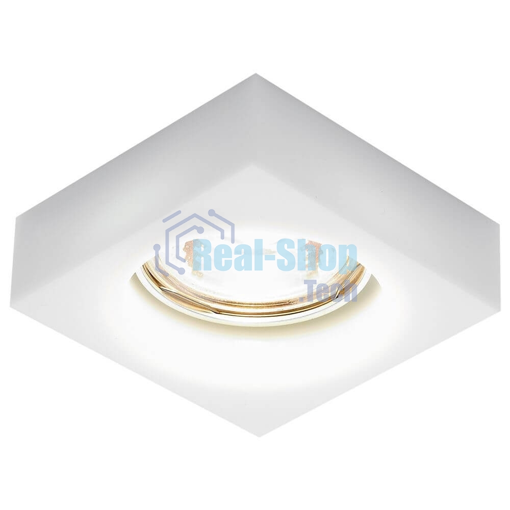 Встраиваемый точечный светильник D9171 MILK белый MR16 H25 D80 mm
