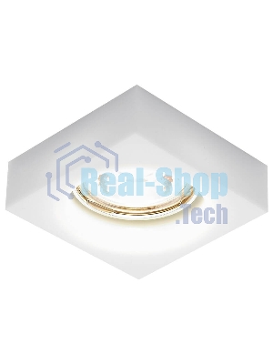 Встраиваемый точечный светильник D9171 MILK белый MR16 H25 D80 mm
