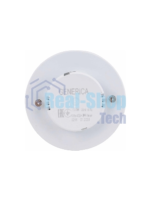 Лампа светодиодная GENERICA LL-T80-12-230-40-GX53-G T80 12Вт таблетка 4000К GX53 230В