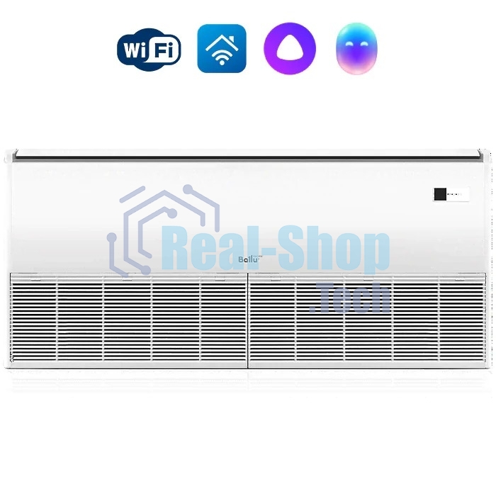 Внутренний блок напольно-потолочной сплит-системы Ballu BLC_CF/in-48HN1_21Y 48000 BTU, 140 м², 43 дБ, охлаждение, обогрев, осушение, белый