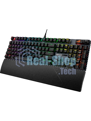 Клавиатура ASUS ROG Strix Scope II X ROG NX Snow V2 проводная, USB Type-A, чёрный