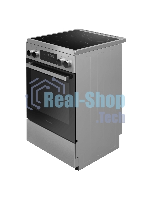Плита электрическая Maunfeld MEC511CS09TD серебристый, конфорок 4 шт, духовка 59 л, 50 см x 85 см x 60 см