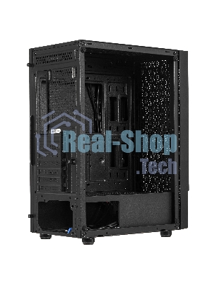 Компьютерный корпус Accord 3312 черный без БП ATX 2xUSB2.0 1xUSB3.0 audio bott PSU