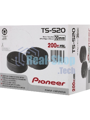 Колонки автомобильные Pioneer TS-S20 200Вт 92дБ 8Ом 2см (ком.: 2кол.) твитер