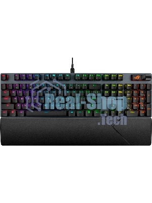Клавиатура ASUS ROG Strix Scope II X ROG NX Snow V2 проводная, USB Type-A, чёрный