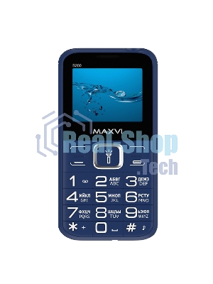 Мобильный телефон Maxvi B200 синий