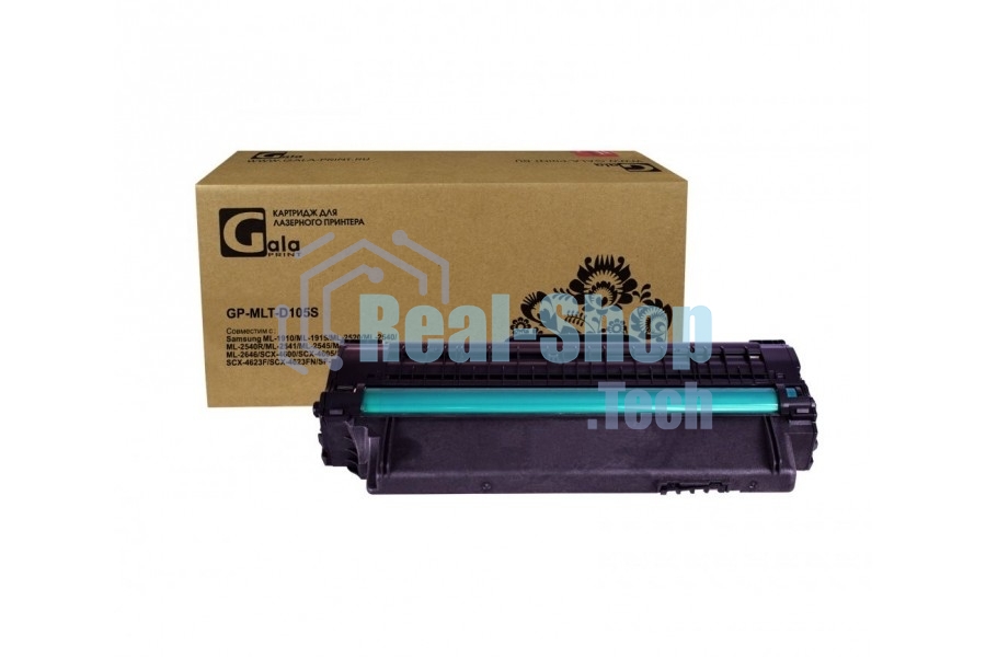 Картридж лазерный GalaPrint GP-MLT-D105S черный (1500 стр) для Samsung ML-1910/ML-1915/ML-2520/ML-2540/ML-2540R/ML-2541/ML-2545/ML-2580/ML-2580N/ML-2646/SCX-4600/SCX-4605/SCX-4610/SCX-4623/SCX-4623F/SCX-4623FN/SF-651ML-2525W