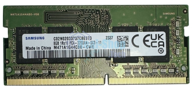 Оперативная память Samsung, DDR4, 8Gb (1x8GB), 3200MHz, CL21, SO-DIMM, OEM