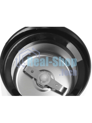 Кофемолка Endever Costa-1054, 250 Вт, 15000 об/мин, вес продукта для помола 100 гр, ABS-пластик, защита от перегрева двигателя
