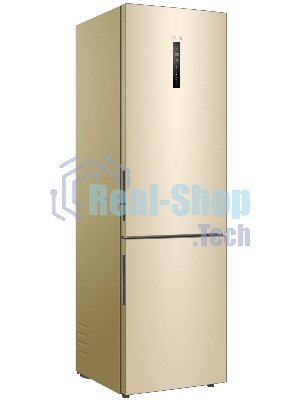 Холодильник Haier C4F640CGGU1 золотистый двухкамерный 285/115л морозилка снизу, No Frost