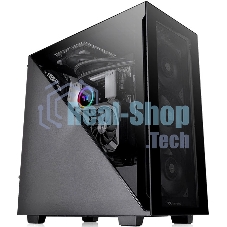 Компьютерный корпус Thermaltake Divider 300 TG черный без БП ATX 2x120мм 2xUSB 3.0 1xUSB3.1 audio front door bott PSU