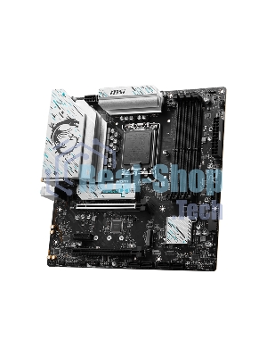 Материнская плата MSI B760M GAMING PLUS WIFI, LGA 1700, Intel B760, 4xDIMM DDR5, 4xSATA, 2xM.2, 1xPCI-E 4.0 x16, 1xPCI-E 3.0 x1, 2xHDMI, 2xDP, 1x 2.5Gb LAN, 2xUSB-A 3.2 Gen 2, 4xUSB 2.0, Micro-ATX
