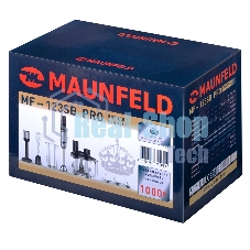 Блендер погружной Maunfeld MF-123SB PRO черный, 1000 Вт